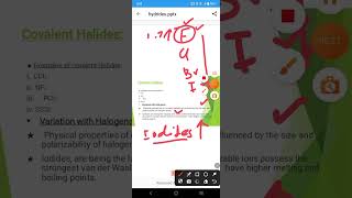 Halides And Hydrides  Chapter 1 Chemistry class 12 [upl. by Nicolina216]