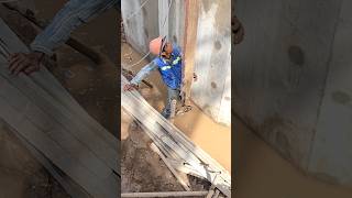 Remove support formwork shorts construction building civilengineering [upl. by Awjan872]