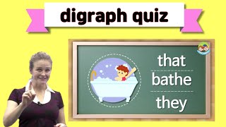 Digraph Quiz  Phonics for Kids [upl. by Cerellia]