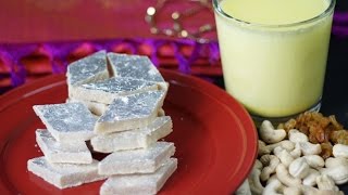 Kaju Katli Recipe in Tamil  Cashew Burfi  காஜு கட்லி [upl. by Llemrej]