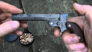 Derringer REX L 4 střelba na 15 m [upl. by Kristien]