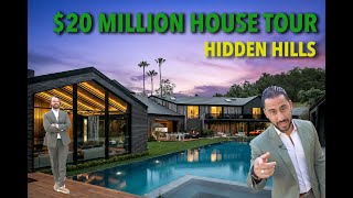 20 MILLION HOUSE TOUR IN HIDDEN HILLS [upl. by Zennie]