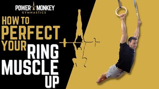 HOW TO PERFECT YOUR KIPPING RING MUSCLE UP [upl. by Snyder]