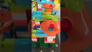 Slow motion marble run marblerace marblerun asmr slowmotion [upl. by Noyrb]