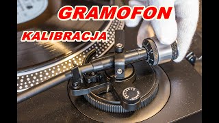 Gramofon Audio technica ATLP120XUSB pierwsze użycie i kalibracja dla początkujących Test PL [upl. by Gail]