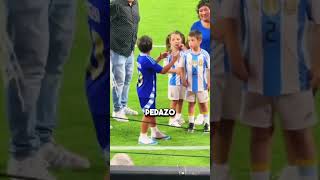 A Mateo Messi no querían darle lo que quería y al final [upl. by Cad]