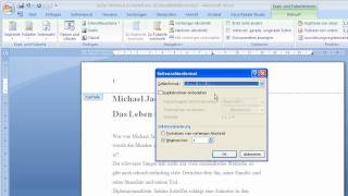 Word 2007  Seitenzahlen einfügen und entfernen [upl. by Lias]