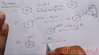 Among the following the number of reaction s that produce s benzaldehyde is  CLASS 12  A [upl. by Codi]