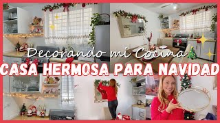 Decorando para Navidad🎄Compras para Decorar🤩Decora Conmigo cocina decoracion hogar navidad [upl. by Daub675]