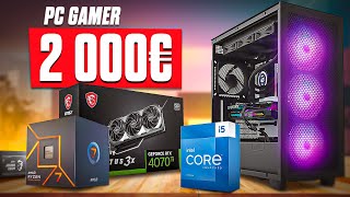 LE MEILLEUR PC GAMER à 2000€  Config de la semaine [upl. by Eibrik]