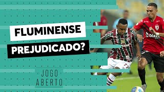 Fluminense foi prejudicado pela arbitragem contra o AtléticoGO Denílson analisa [upl. by Ietta]