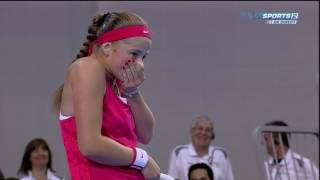 Ostapenko RolandGarros 2017 champion in Quebec 2015 F [upl. by Ahseket540]