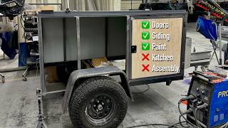 Overland Trailer Build Part 2  From the ground up [upl. by Phira]