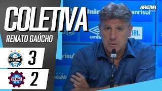 COLETIVA RENATO GAÚCHO  AO VIVO  Grêmio x Caxias  Campeonato Gaúcho 2024 [upl. by Marentic]