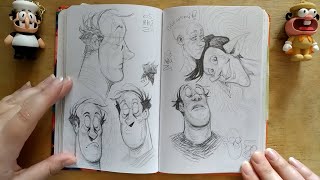 Sketchbook Review  Pizza Tower Drawings [upl. by Kunin]