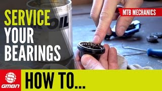 How To Service Your Bearings  Mountain Bike Maintenance [upl. by Ahsenroc51]