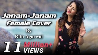 Janam Janam  Female Cover by VoiceOfRitu  SRK  Kajol  Arijit Singh  Dilwale [upl. by Eliam]