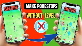 How to create pokestops without level 40 in Pokemon go  Create pokestops with ingress prime  100 [upl. by Saw]