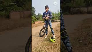 BMX Cycle stunt kit ।। youtubeshorts viralvideo greentech [upl. by Ahsienar298]