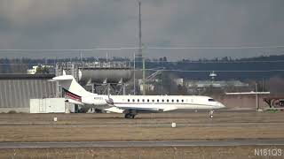 Bombardier Global 7500 NetJets N181QS [upl. by Keung]