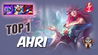 Wild Rift Ahri top 1  S11 Challenger ranked game  build [upl. by Barrie]