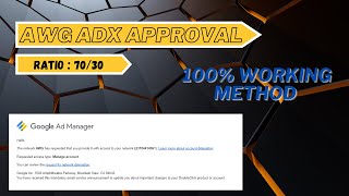 AWG ADX Approval 2024  Free MA Account Approval  100 Working Method  24 Hour Approval [upl. by Esilrac]