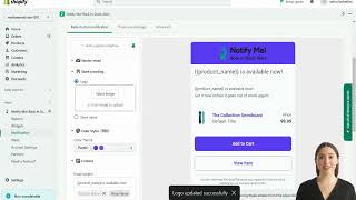 Pro Plan Notify me Back in stock Shopify app [upl. by Leonor]