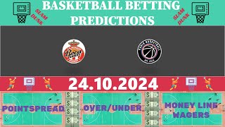 Basketball Predictions TodayEuroleagueBasketball Betting Tips [upl. by Eilata]