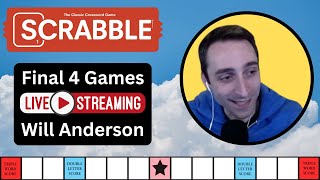 New Years Scrabble Final Games 2023 with Will Anderson [upl. by Ailene]