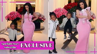 Cardi B Shares Adorable Birthday Gifts From Her Kids Kulture and Wave [upl. by Kohl787]