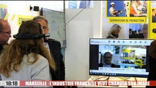 À Marseille lindustrie française veut changer son image [upl. by Anahsit]