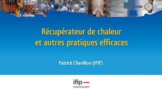 Récupérateur de chaleur et autres pratiques efficaces [upl. by Yroj]