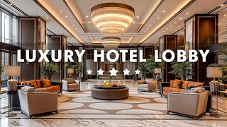 Luxury Hotel Lobby Music BGM  Jazz Saxophone Instrumental Music  Relaxing Jazz Music for Good Mood [upl. by Heyra477]