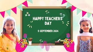 Teachers Day Special  Celebrating Teachers Day 5 September  teachersday  teacher  teacher day [upl. by Nylime784]