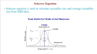 Scherrer Equation with numerical problem [upl. by Piane]