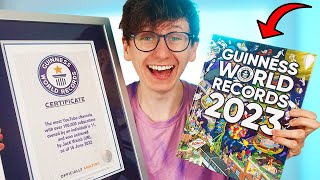 I’m in the Guinness WORLD RECORD Book 2023 [upl. by Anivahs]