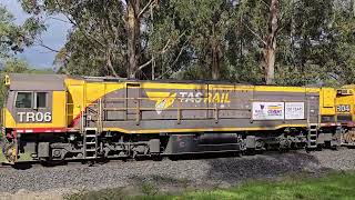 Tasrail North Bound Paper Train 332 Campania 2024 [upl. by Kaden500]