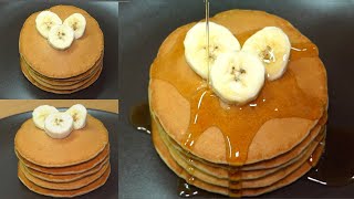 Banana pancakes  Fluffy Banana pancake recipe  5Minutes Breakfast [upl. by Acima]