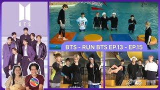 Reaction  BTS  RUN BTS EP13  EP15 ชวนเธอมารีแอค [upl. by Samale282]