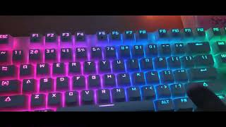 rog strix g16 cosmic byte mechanical keyboard my setup [upl. by Selrac646]