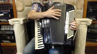 2345  Black Crucianelli Piano Accordion LMMH 41 120 1295 [upl. by Arielle]