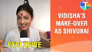 Vidisha Srivastavas makeover as Shivubai for Kashibai Bajirao Ballal  Exclusive  BTS [upl. by Klein208]