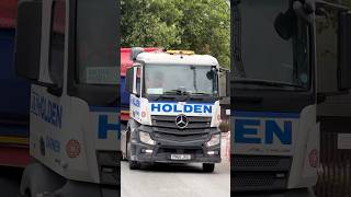 Mercedes Benz Actros 2445 6x2 Tractor Truck  J amp R Holden Haulage UK mercedesbenz truckspotting [upl. by Pry]