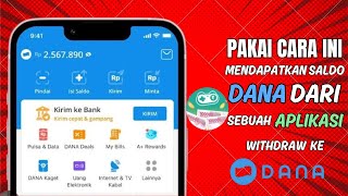 Cara Aplikasi Penghasil Uang 2024  Apk Penghasil Saldo Dana Tercepat Cara Dapat Uang Dari Internet [upl. by Adnot]