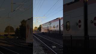 Electric Caltrain KISS EMU Heading towards San Francisco train caltrain emu sanfrancisco [upl. by Orford]