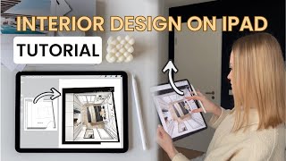 iPad for quick interior design [upl. by Cozza]