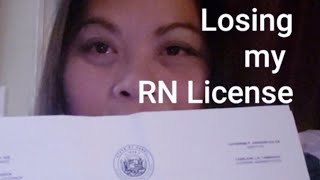 On Losing my RN License  CEs the struggle is real [upl. by Hyacinthie]