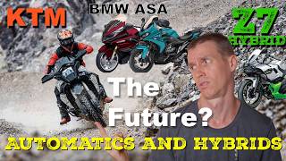 KTM and BMW Automatic transmission and Hybrids Explained Are they the future of motorcycles [upl. by Akcirred]