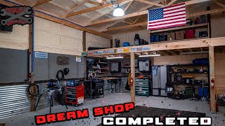 Completed Shop Tour Reckless Wrench Garage [upl. by Morley]