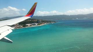 Landing in Montego Bay Jamaica [upl. by Mcgruter16]